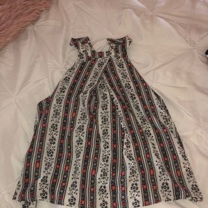 flowy high neck tank top HARDLY WORN!